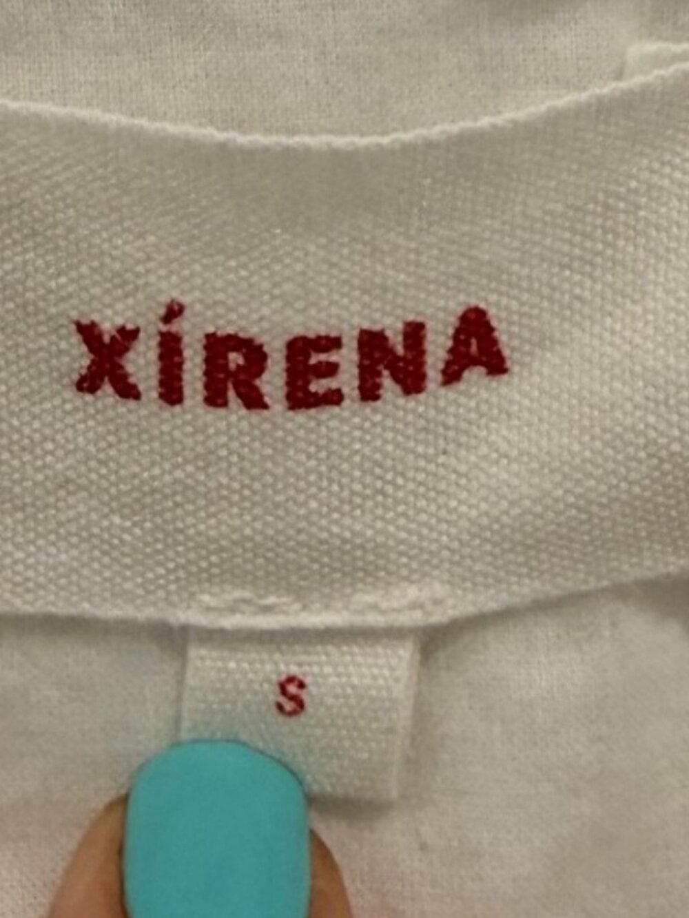 Xirena Luna Top in White - size S - Picture 9 of 9